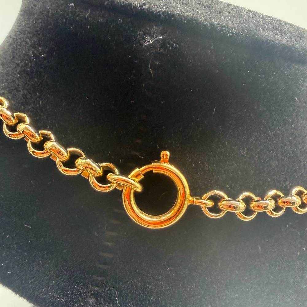 Elegant Salvatore Ferragamo Gold-Tone Necklace - Picture 7 of 9